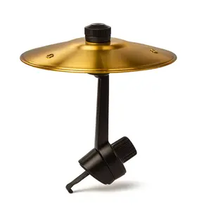 Mini Car Crash Cymbal for Air Vent, Creative Percussion Instrument Drum Cymbal Clip-on, Durable Compact Car Interior Decor, Unique Musical Gift for Drummer & Music Lovers