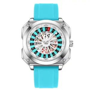 Poker God Watch | Lucky Spin Roulette Wristwatch for Men – Waterproof & Luminous