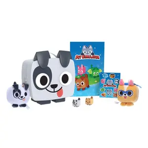 Pet Simulator Collector Bundle Action Figure Playset Plush Toy Kids Room