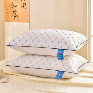 Breathable Pillow Insert Set, High-End Comfort Soft Plush Pillows, Luxury Hotel Quality, Ultra-Thick Pillow Core, New Home Gift