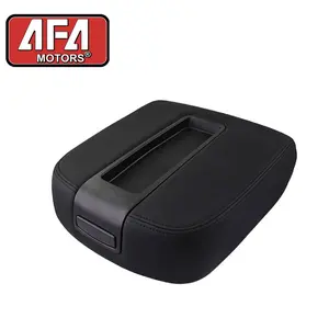 For 07-14 Silverado Sierra Tahoe Yukon Front Console Armrest Lid w/Latch & Tray