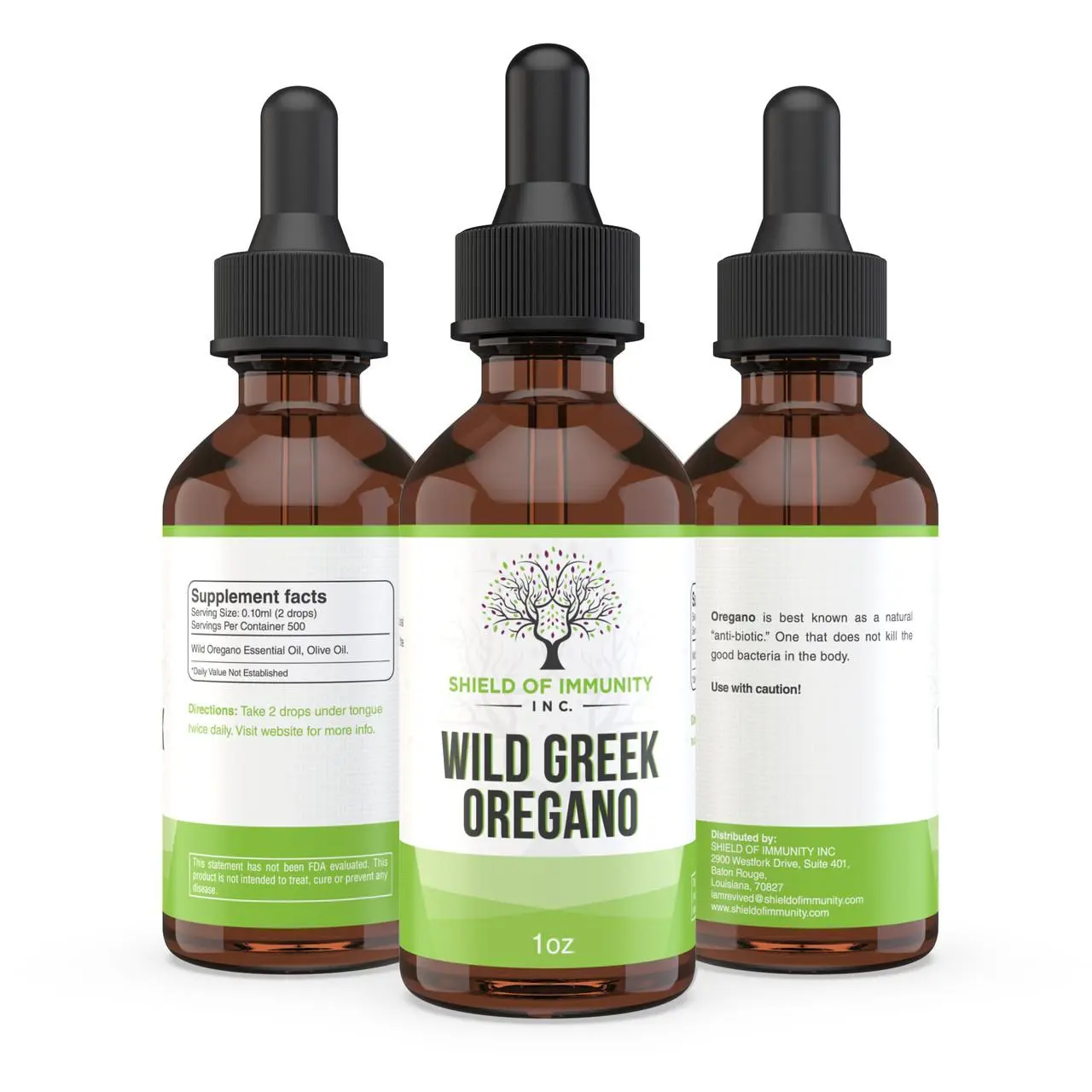 WILD GREEK OREGANO (Essential Oil w/ Carrier)