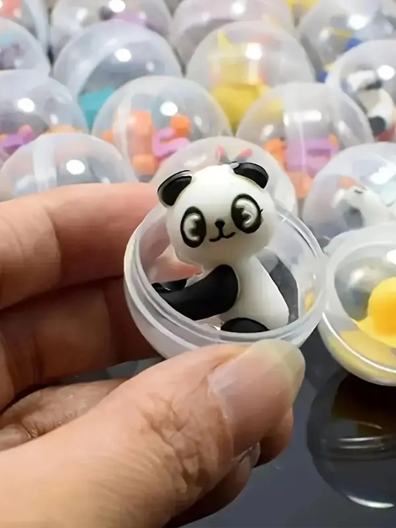 15pcs/30pcs/50pcs Mini Cute Gashapon Toys, Capsules, Perfect Gumball Machine, Party Favors And Surprise Prizes, Ideal Gift For Kindergarten, Halloween, Thanksgiving, Christmas And Easter Celebrations, Cute Little Gifts For Kids