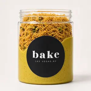 Dubai Chocolate Filling Jar - 16oz Pistachio Cream and Toasted Kataifi Only Snack