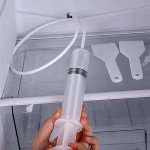 Refrigerator Drain Hole Clog Remover, 5 or 6 Pieces Refrigerator Drain Hole Dredge Cleaning Brush, Water Outlet Cleaning Tool, Household Cleaning Supplies, Anti Clogging Drainage