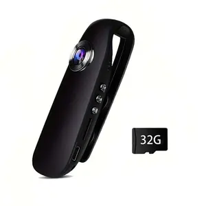 1080P Full HD Camera, Bicycle Camera, Bicycle Recorder, Portable Pocket Camera with Back Clip, Video and Audio Recording
