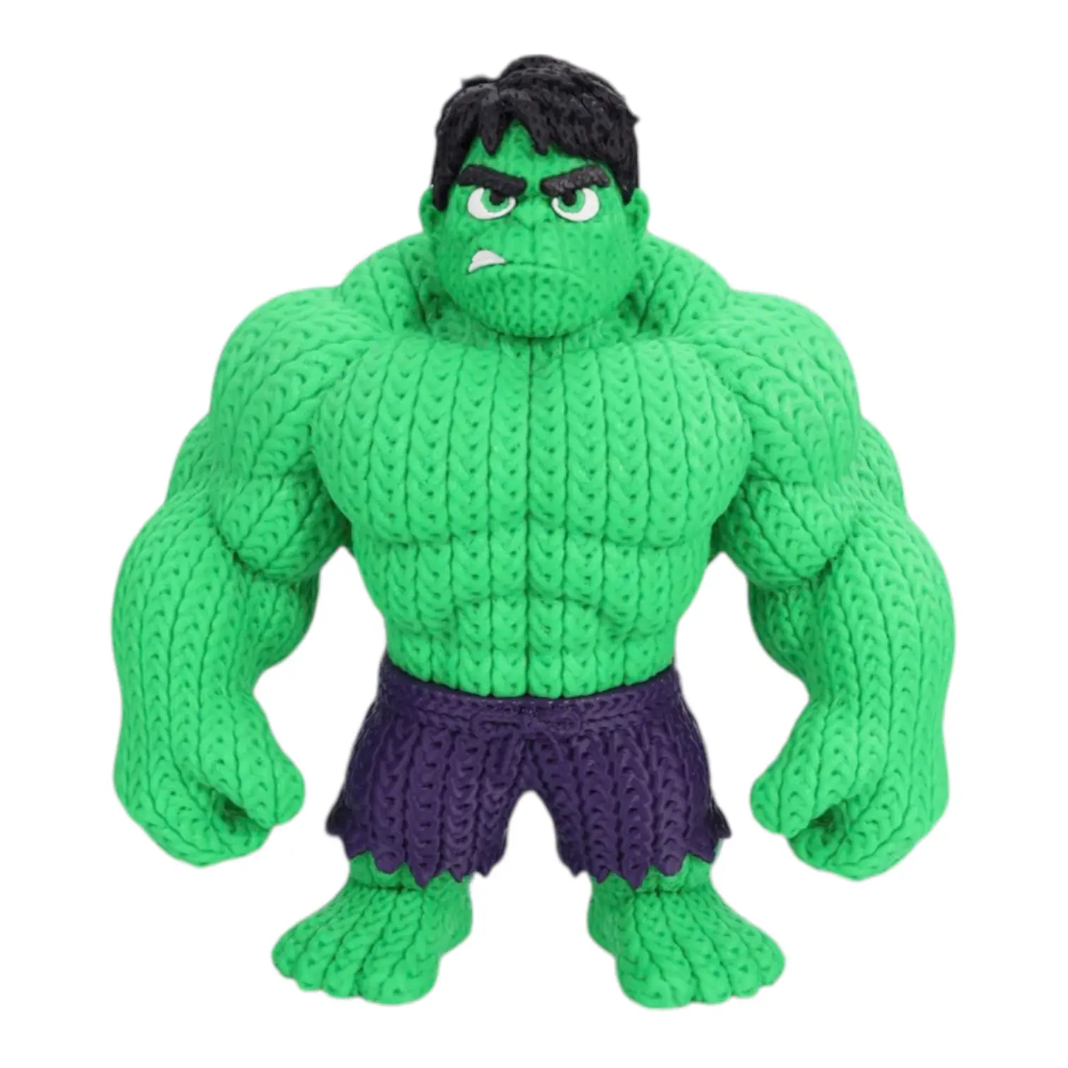 Hulk Knitted - Inspired 3D Printed Collectible