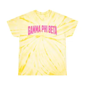 Gamma Phi Beta Single Color Tie Dye T-shirt