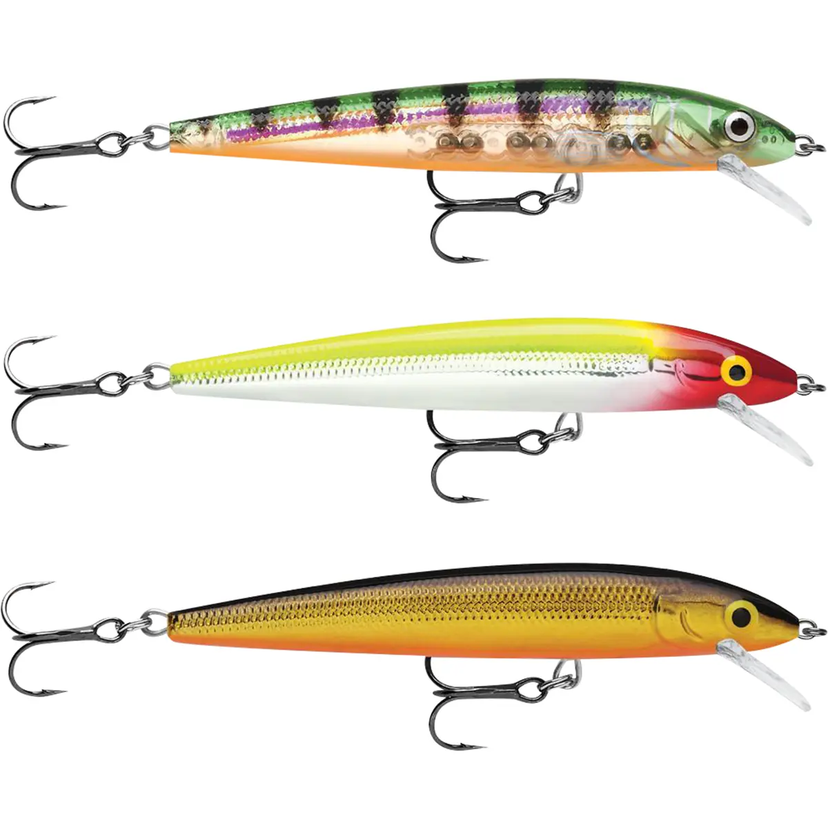 Rapala Husky Jerk 12 Fishing Lure, 4-8 Ft Depth, Balanced Shape
