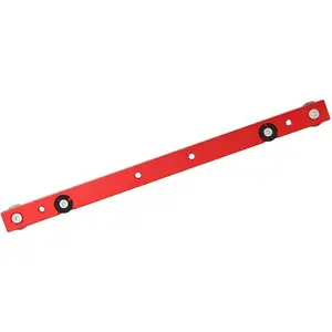 GJANSH Aluminium Alloy Miter Bar Rail Runner Slider Table Saw Gauge Rod T-Slot Track Bar Rail Woodworking Tool for Jigs Fixtures Sleds Router Tables, 300mm, 11.811'' x 0.748'' x 0.374'', Red,fathersdaygift fathersdaygift