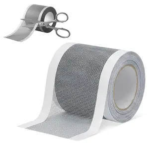 trong Adhesive Screen Repair Tape, Window Screen Repair Kit, Fiberglass Mesh Screen Repair Kit for Window and Door, Self-Adhesive Patch for RV, Tent, Pool, Patio, Porch Netting, Window Repair Tool