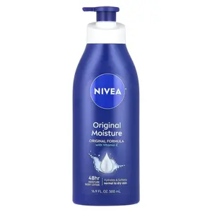 Nivea Original Moisture Body Lotion, 16.9 fl oz (500 ml)