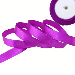 Handmade Satin Ribbon Roll 25 Yards, Multiple Colors Available, Perfect for Rose Bouquets, Floral Arrangements, Wedding Parties, Easter Decorations