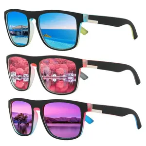 3 Pack Polarized Sunglasses for Men & Women – Classic Square Frame UV400 Protection Shades, Fashion Retro Unisex Sun Glasses for Outdoor Sports, Beach, Driving, Fishing, Travel & Everyday Wear Lightweight