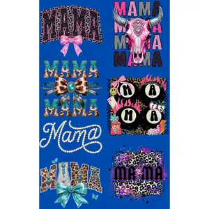 MAMA (12) PREMADE GANGSHEET - 22X36 DTF TRANSFERS - DIRECT TO FILM