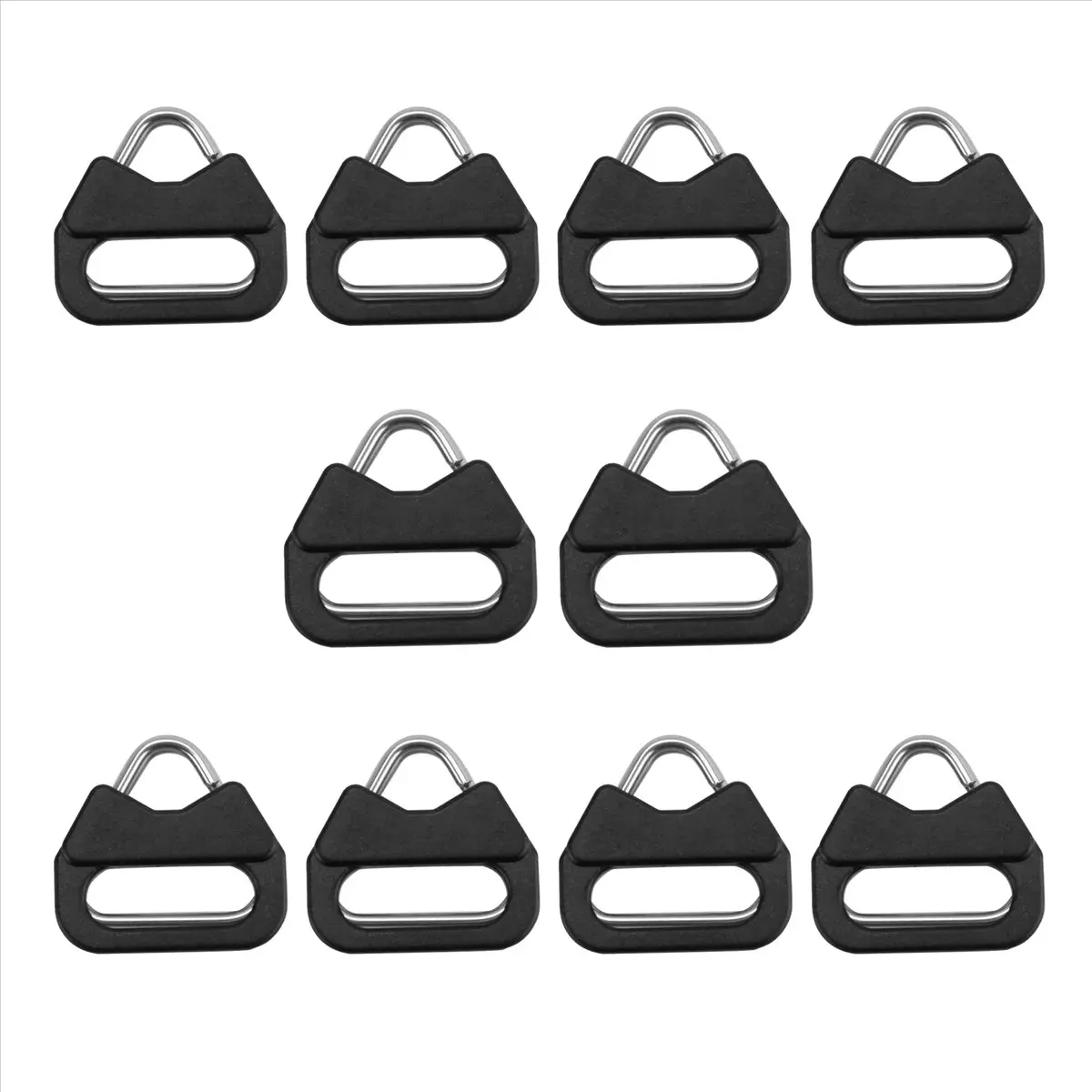10Pcs Camera Lug Ring Camera Strap Triangle Split Ring Hook for Fujifilm for Lecia for Nikon for Canon for Olympus DSLR