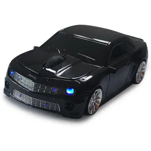 Z-RGP6 Wireless Car Mouse, Cool Shape 2.4Ghz Computer Mouse for Laptop PC Mac (Black)