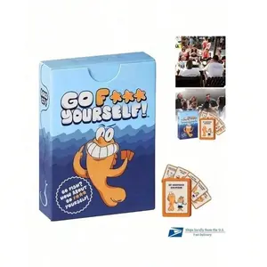 Classic Interactive Fishing Card Game, Adult Family Fun Board Game for 2-8 Players, Portable Durable Boxed, Party Game Cards Birthday Game Night Essential