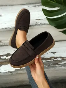New Arrival Slip-On Women's Shoes Footwear, Versatile Soft Sole Comfortable Casual Leopard Print Loafers, Perfect for Daily Wear