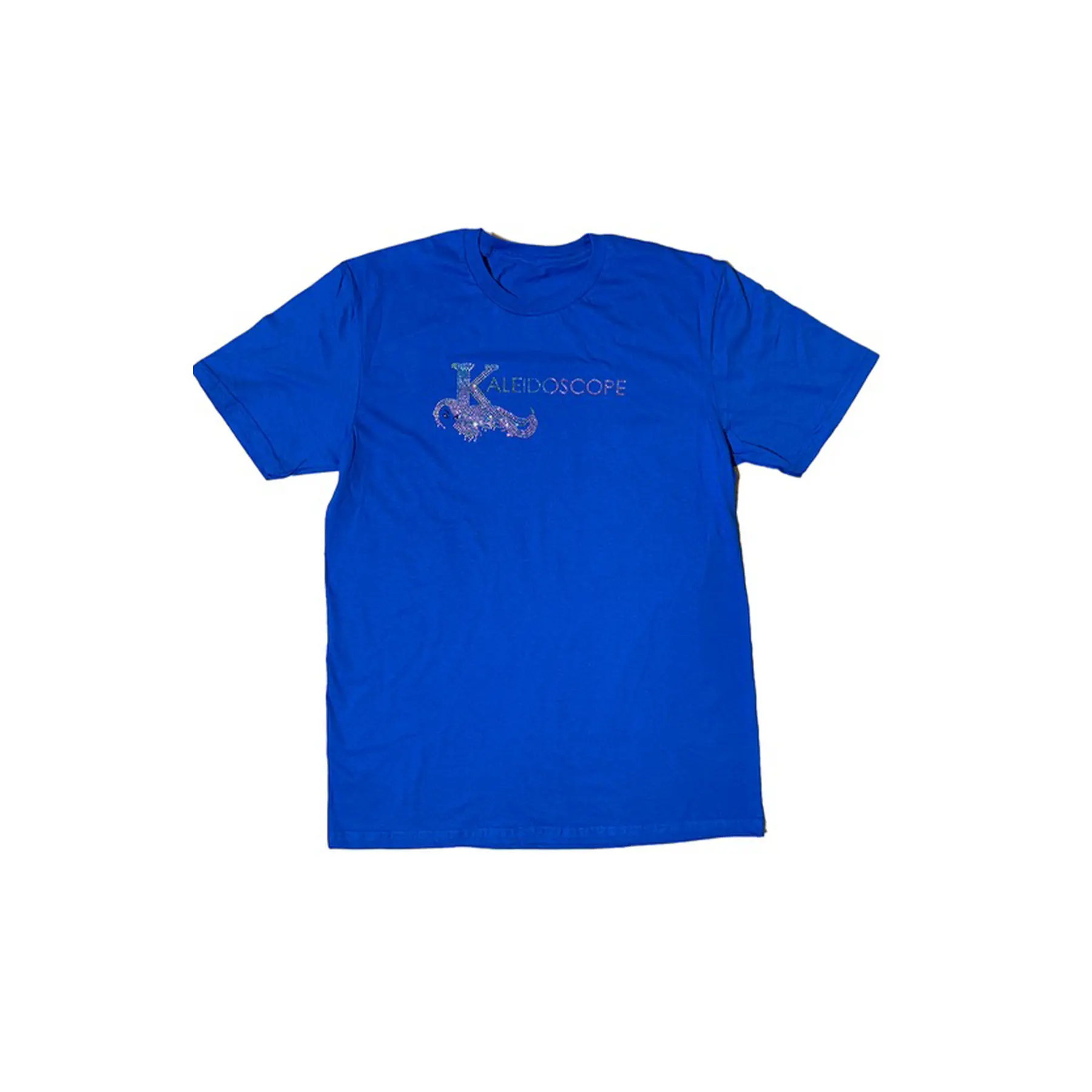 Kaleidoscope Bling Tee - Blue