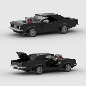 395pcs Moc Car Model Set, Moc Blocks Set, Stem Educational Creative Toy, Adult DIY Building Kit, Perfect Gift for Boyfriend, Husband, Christmas, Birthday