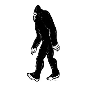 212 MAIN Life-Size Single-Sided Cryptid Cardboard Cutout - 83x35 in Advanced Graphics 2522 Home Decor, Photo Prop, Party Accessory with Cryptid Print