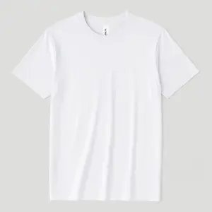 White Polyester Sublimation T-Shirt | Unisex Adult Blank Tee