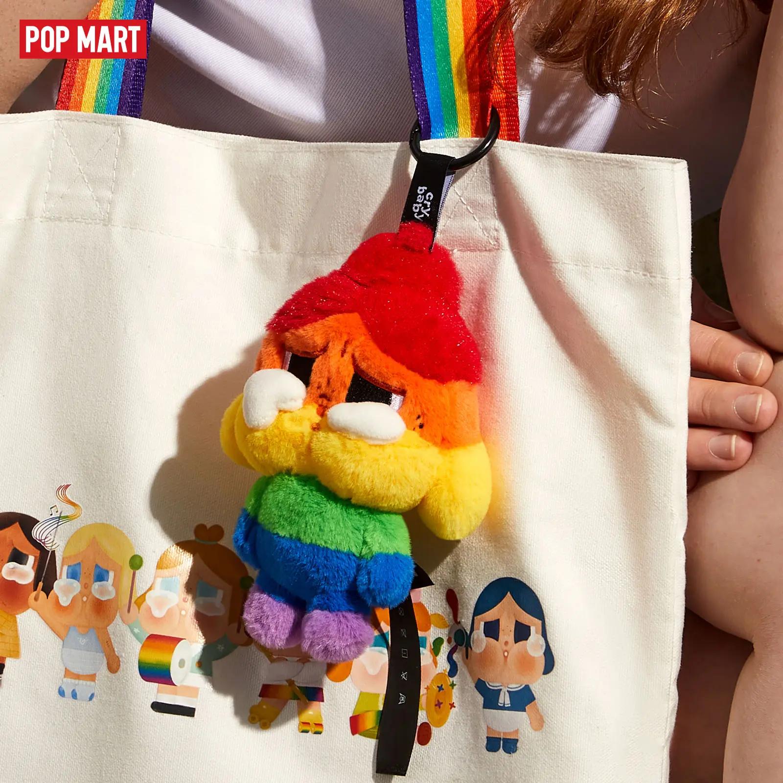 POP MART CRYBABY CHEER UP, BABY! SERIES-Plush Doll Pendant fs