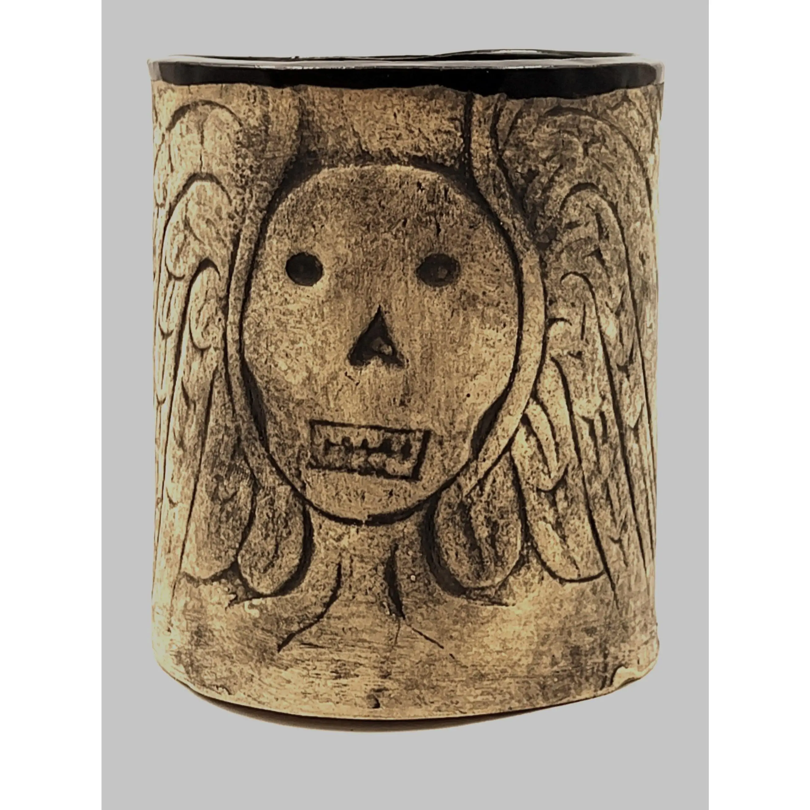 Gravestein Eunice Chesebrough Stonington, CT Themed Pottery Kitchen Drinkware Mug