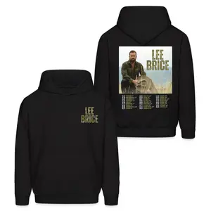 Lee Brice Country Music Tour 2026 Hoodie – Inspired Pullover, Retro Concert Graphic Sweatshirt, Soft Cozy Hoodie