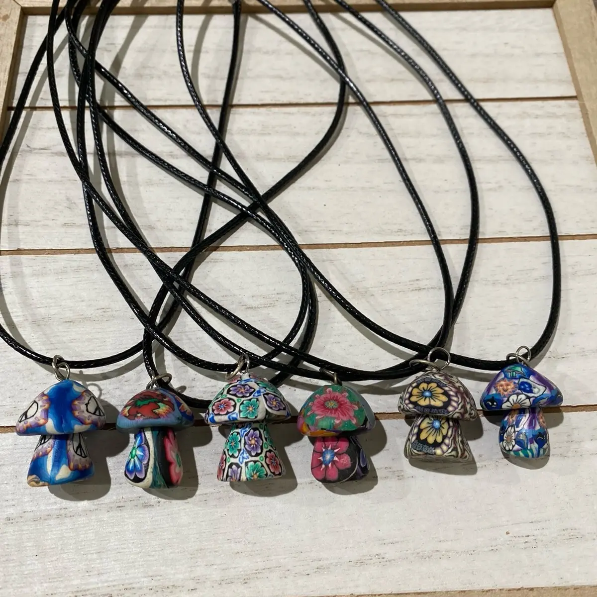 Hippie Mushroom necklace