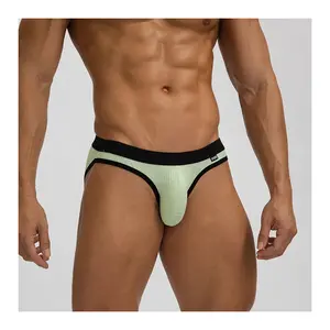 Sexy Men Underwear Breathable Soft Briefs Underpants Modal Comfortable Cueca Calzoncillos Slips Hombre Big Penis Pouch Panties