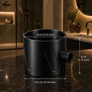 Upgraded Shower Head, 5cm/8cm Optional Size, 3D Printed Luxury Handheld Shower, Durable & Easy Installation