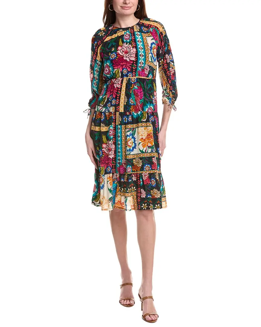 Johnny Was Petite Brona Silk Dress