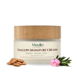 Whipped Tallow with Frankincense Cream - 1.8oz | Grass-Fed Beef Tallow from Suet - Nutrient-Dense Facial Moisturizer, 5 Ingredients, Jojoba & Sweet Almond Oils - Deeply Hydrates, Nourishes & Skin Barrier Repair Cream for Dry & Sensitive Skin