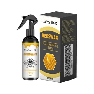 Natural Beeswax Care Spray & Restorer - 120ml Polish & Cleaner for Floors & Furniture | Non-Toxic Eco-Friendly Protective Formula | Wood Conditioning Treatment