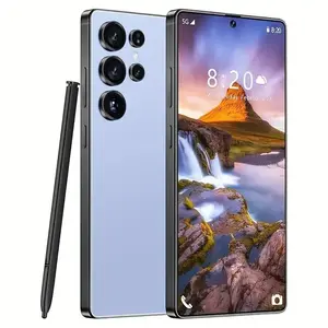 S25 Ultra Unlocked 5G Smartphone, 12GB+512GB, 6800mAh Battery, Fast Charging Capability, Android 14 System, 108MP+48MP Camera, Face & Fingerprint Unlock | Dual SIM | Autofocus | Built-in Pen | Card Port