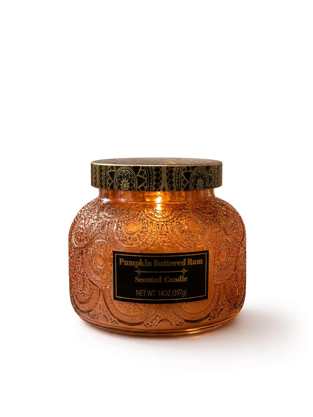 Pumpkin Buttered Rum Scented Candle