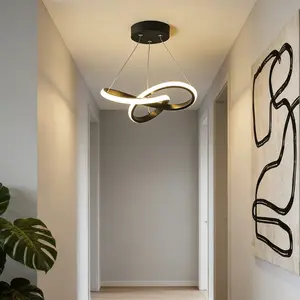 Modern LED Chandelier Light Fixture, Energy Efficient Ceiling Mounted Design, Ideal for Living Room Dining Area Decorative Lighting, Modern Style