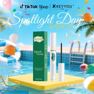 KEYYOULASH Eyelash Serum to Grow Lashes & Brows Eye Lash Serum for Lashes with Advanced Formula Eyelash Enhancing serum for Longer Thicker and Fuller Lashes Vegan & Cruelty-Free (5ML)  #SpotlightDay