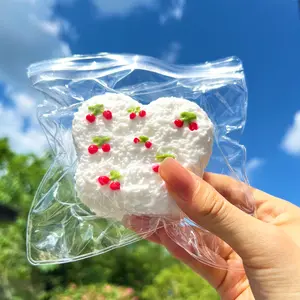 Taba Squishy Butt Toast – Hand-Painted Cartoon Bread – Fun and Hilarious Stress Toy for Adults