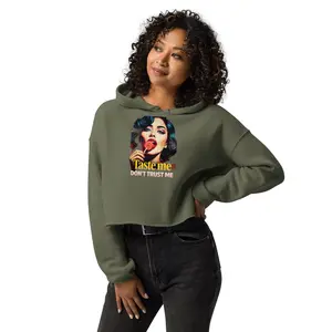 Taste Me - Crop Hoodie