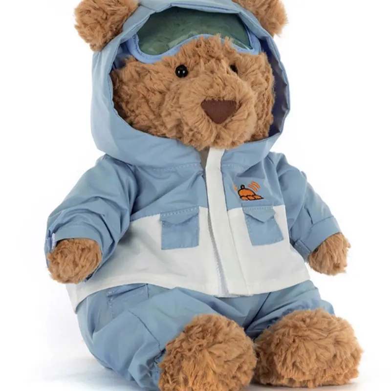 Jellycat Bartholomew Bear Snow Suit Plush | Collectible Winter Snowboarding Stuffed Animal | Cute Cozy Teddy Bear Decor | Holiday Gift for Collectors | 10"