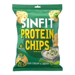 Sour Cream & Onion Protein Chips
