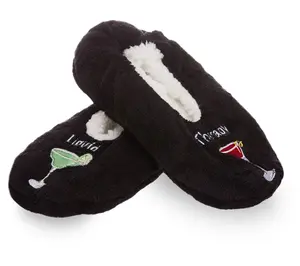 MeMoi Women's Sherpa-Lined Conversational Slippers