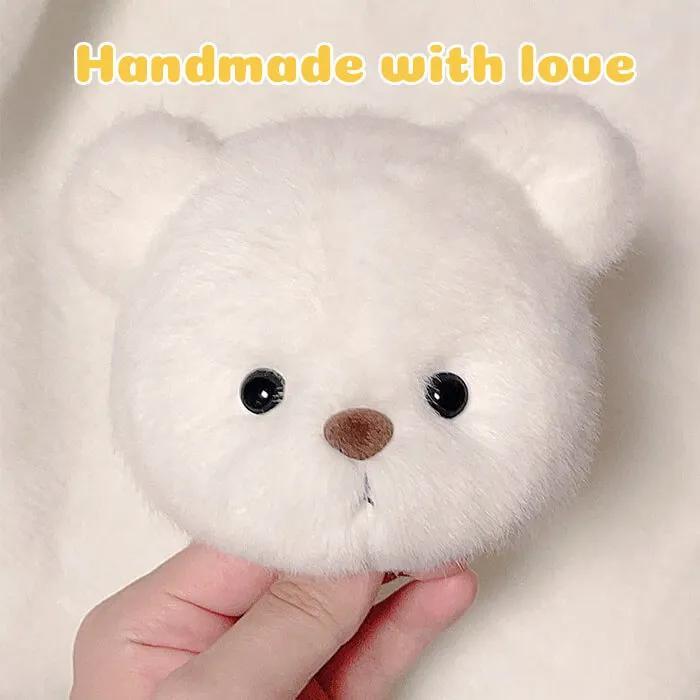 Getahug Elk Bear Handmade Jointed Teddy Bear | Christmas Plushies Toy with Exquisite Outfit, Cuddle Warmth,Teddybear Stuffed Animal, Little Gifts for Girls Interactive Realistic Bunny Durable Soft Fluffy