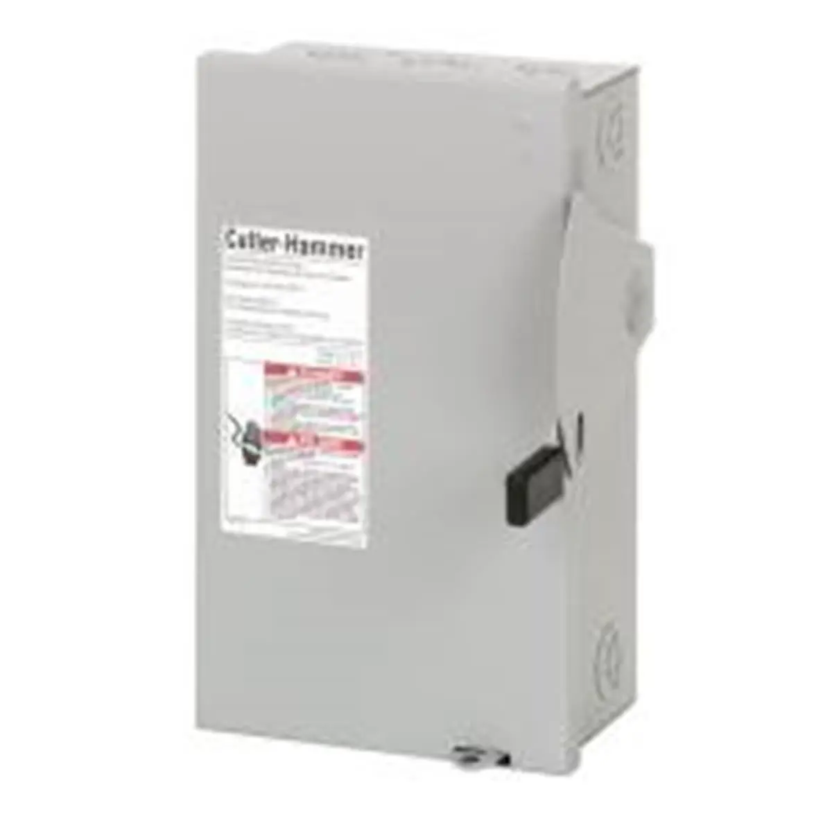 Eaton Indoor Safety Switch - 30A Cartridge Fuse, High Grade Materials, 2P+SN-10 HP Rating, Reliable for Sailing Water Sports