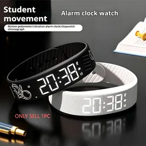 New Multifunctional Unisex Electronic Sport Watch with Clock, Pedometer, Timer and Night Light, Wearable Fitness Tracker, Holiday Gift