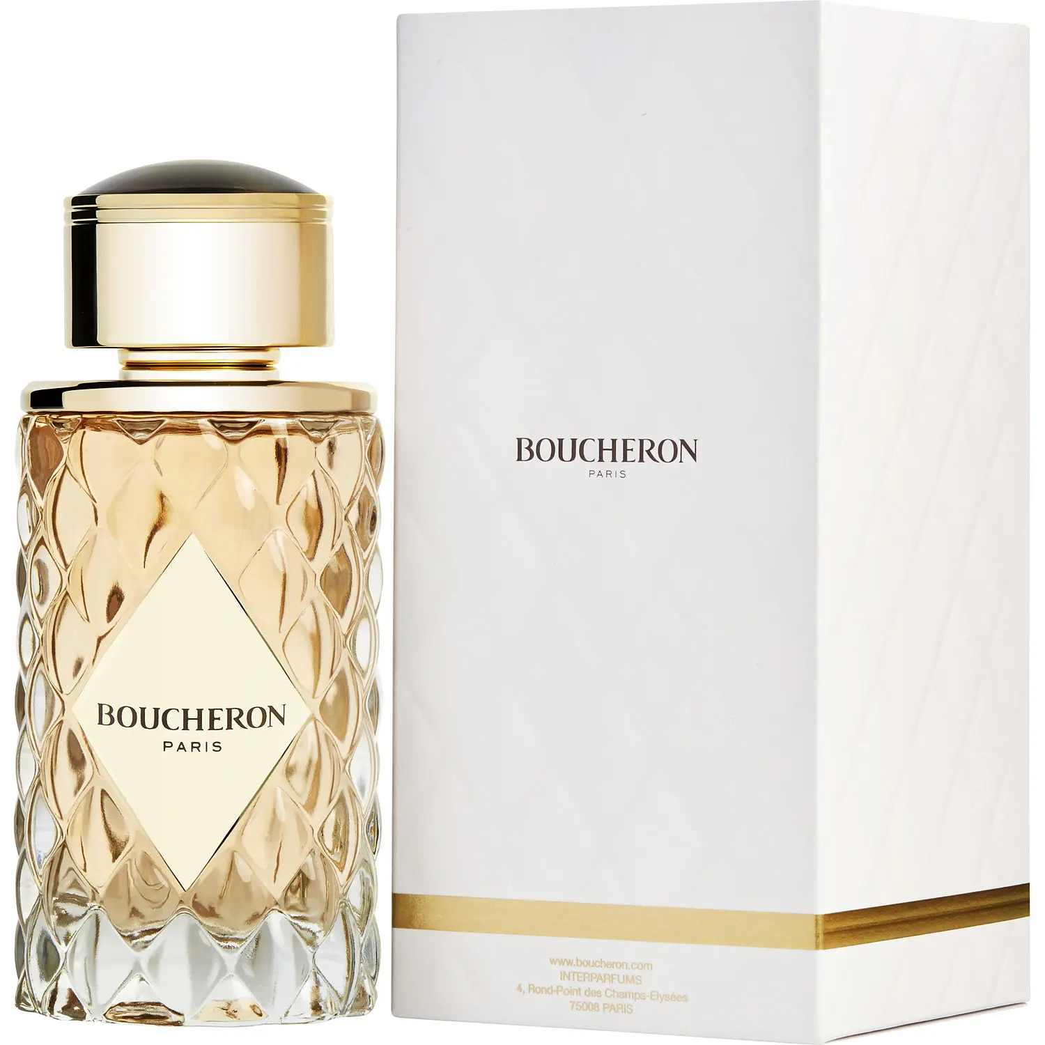 Boucheron Place Vendome Women's Eau De Parfum, Floral-Honey Praline Scent, Sparkling Rose, Wood Notes, Invigorating Fragrance for Women