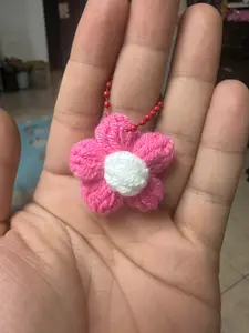 Handmade Crochet Keychain - Cute Mini Amigurumi Bag Charm (Promo Item)